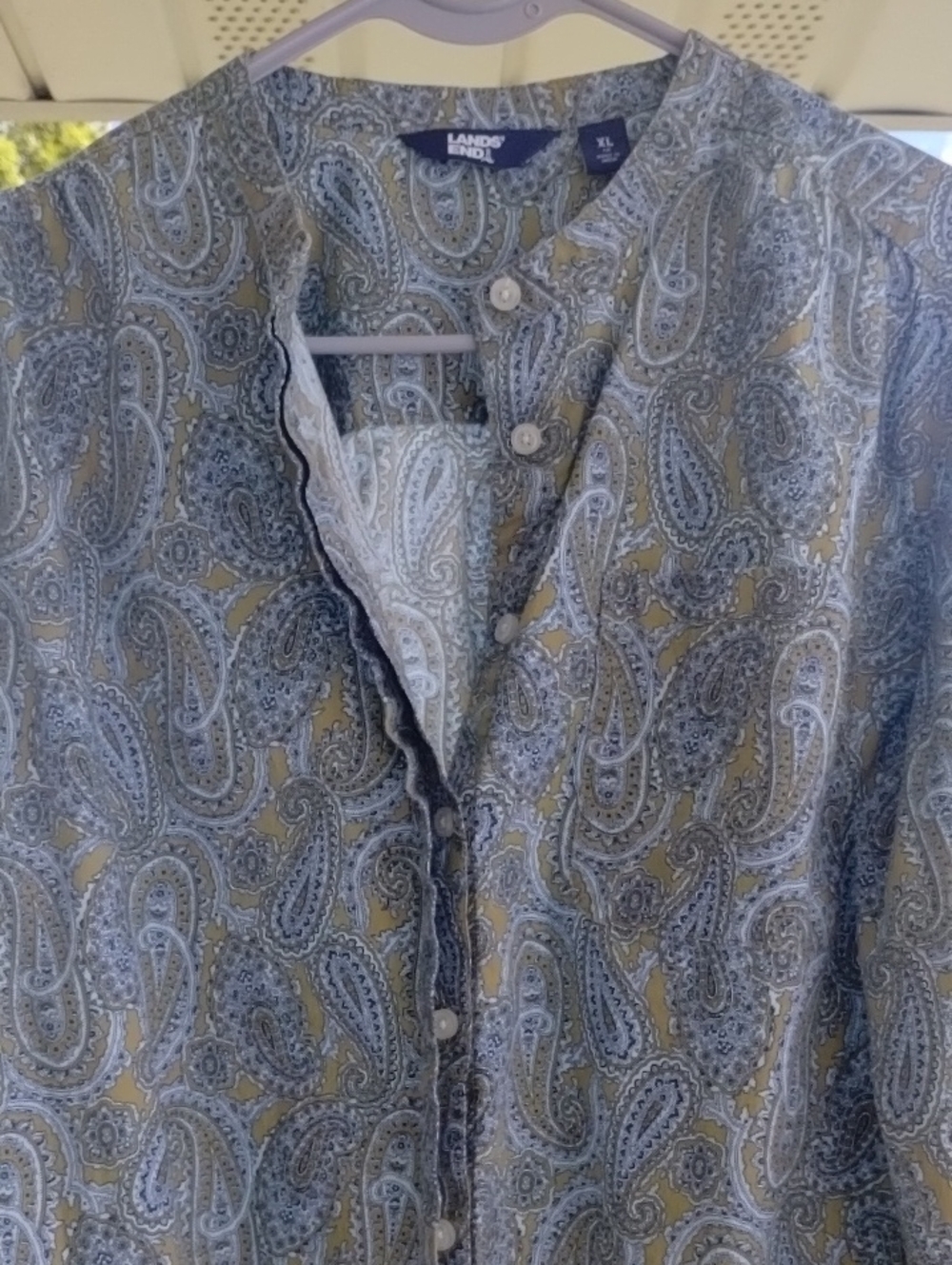 Land's End Paisley Tunic